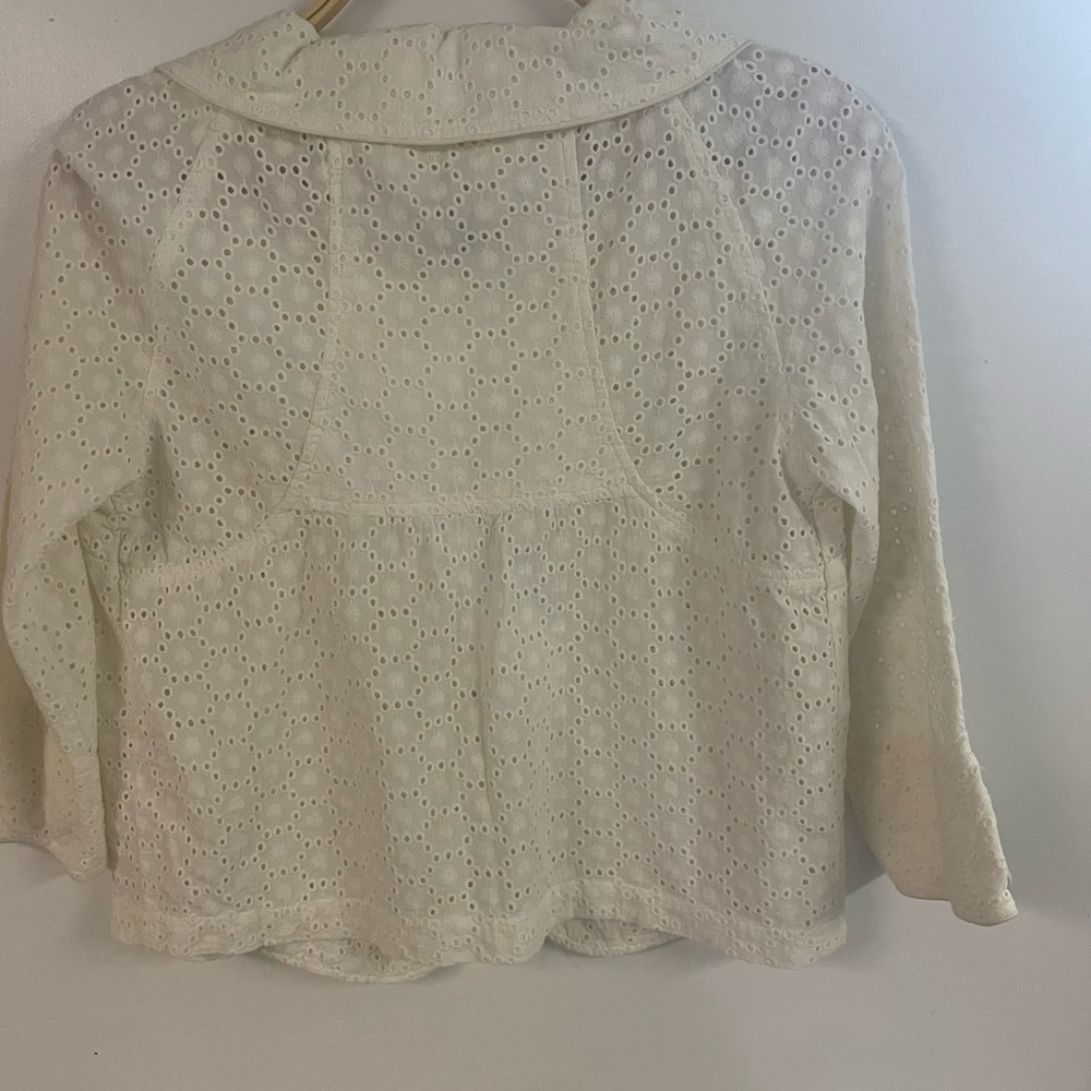 Eyelet Jacket white - Picture 2 of 7